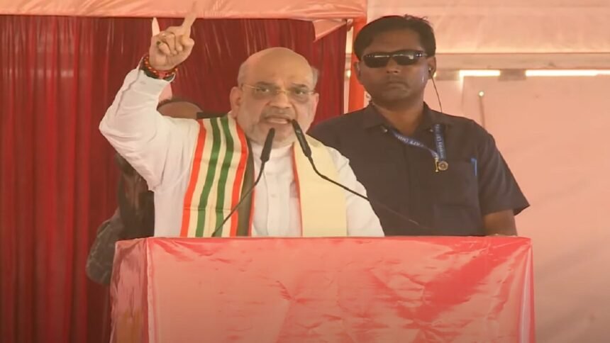 Amit Shah raily in West Bangal
