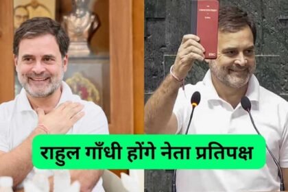 Rahul Gandhi Opposition Leader