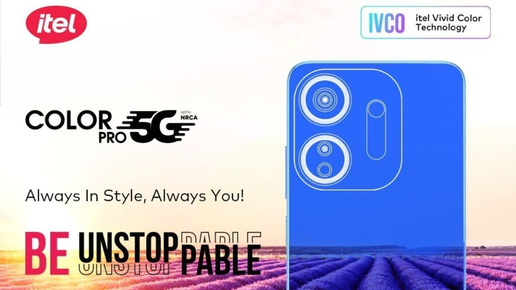 itel Color Pro 5G : itel ने सस्ते दाम में लॉन्च किया रंग बदलने वाला फोन। itel Color Pro 5G : itel ने सस्ते दाम में लॉन्च किया रंग बदलने वाला फोन।