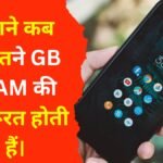 Smartphone RAM