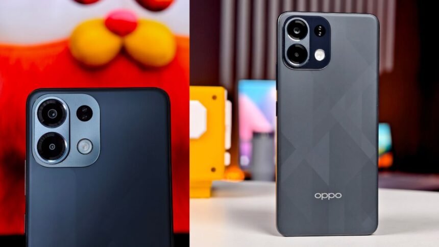 Oppo K13 5G smartphone with 7000mAh battery and AMOLED display
